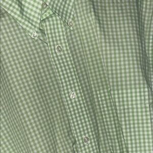 Classic Green Checkered Button-Down Shirt